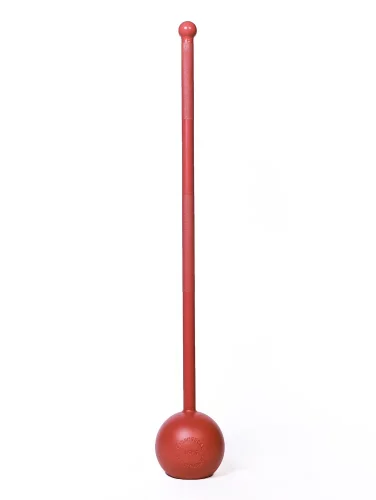 Stahl Macebell 15kg StrongGear Hantel in roter Farbe