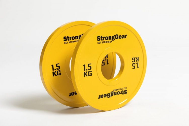 Steel fractional plates - Gewicht: 2 kg