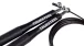 Hliníkové speed rope švihadlo - ergonomické madlo - Farba: Červené