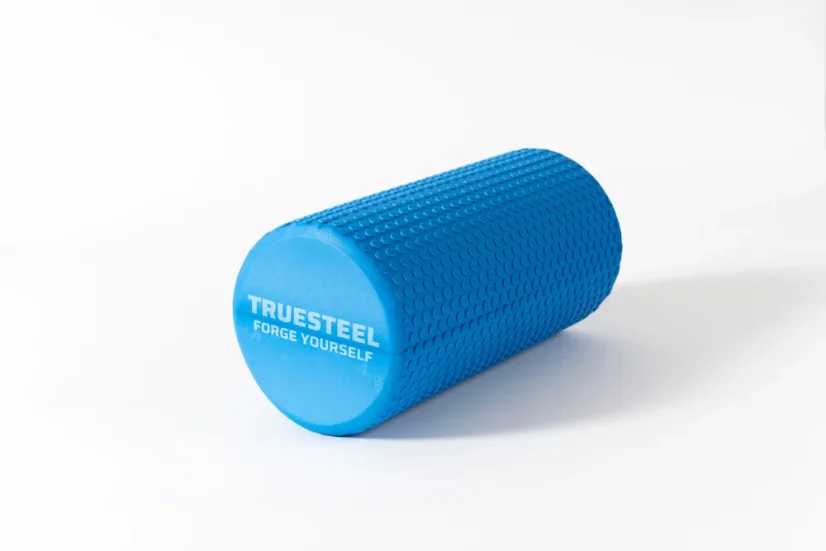 Masážní válec Foam Roller TrueSteel modrý