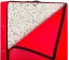Dopadové matrace - Farba: Červená - 80 x 60 x 20 cm