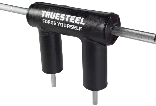 Safety Squat bar - Varianta: Logo Truesteel - Úhel rukojetí 15°