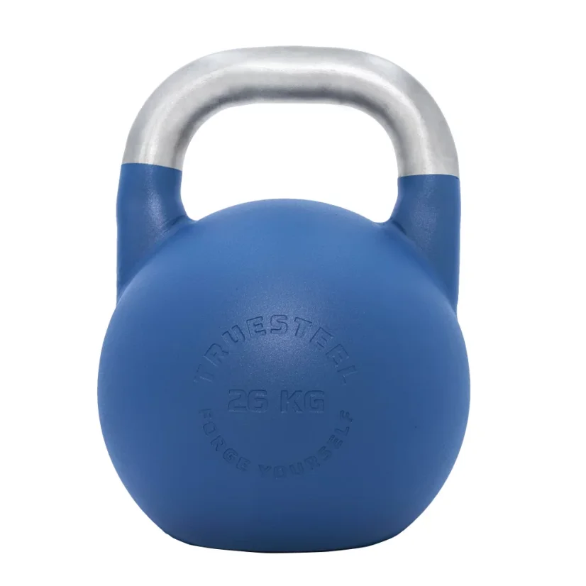 Závodní ocelový Kettlebell (barevný 4 kg - 32 kg) - Váha: 4 kg