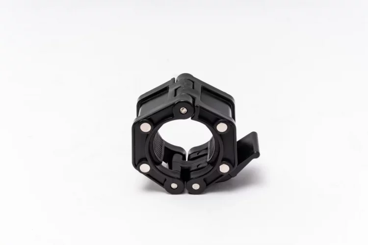 Magnetic barbell collars