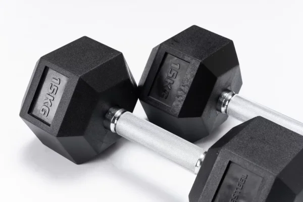 TrueGrip Hexagon Dumbbells 50 kg - 70 kg - Gewicht: 55 kg