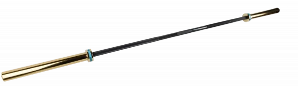 Olympijská osa 20 kg 28 mm StrongGear - zlaté zabarvení