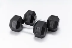 TrueGrip Hexagon Dumbbells: sets