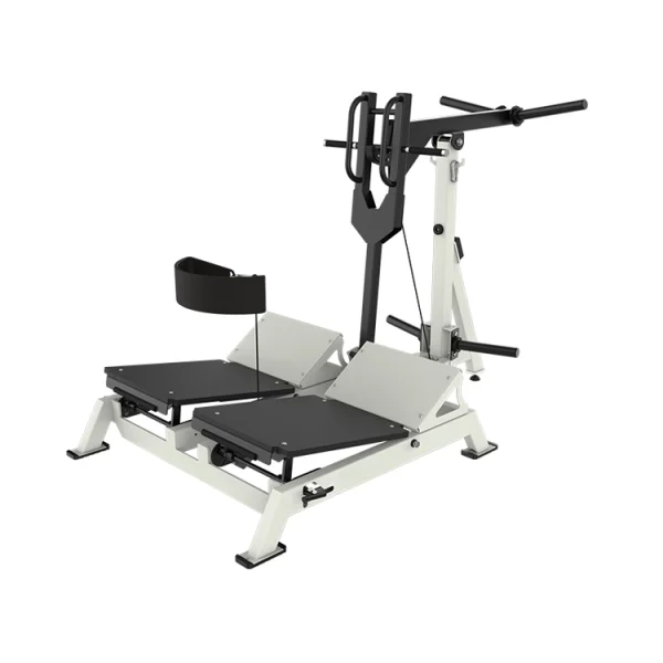 Posilňovací stroj na drepy Belt Squat