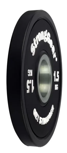Frakční gumový kotouč 1.5 kg černý StrongGear