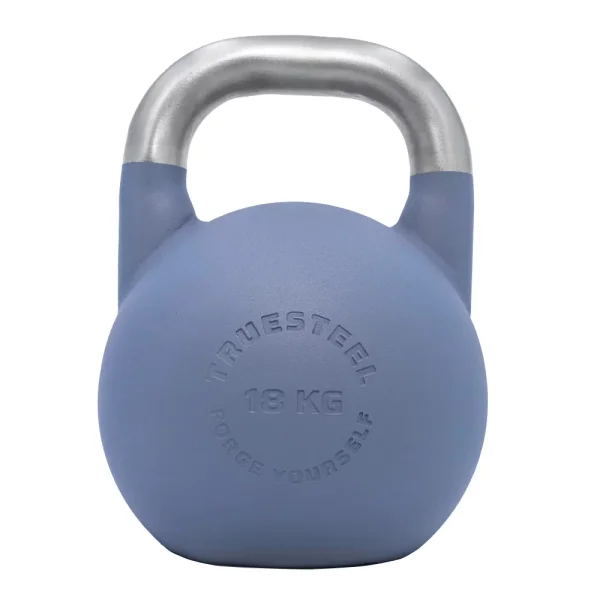 Závodní ocelový Kettlebell (barevný 4 kg - 32 kg) - Váha: 10 kg