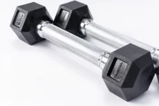 Jednoručné činky Hexagon TrueGrip: sady