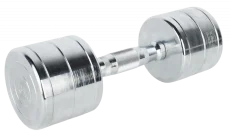 Jednoruční chromovaná činka 10 kg StrongGear Jednoruční chromovaná činka 10 kg StrongGear