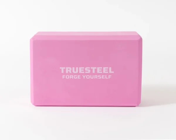 Yoga block  TrueSteel rosa