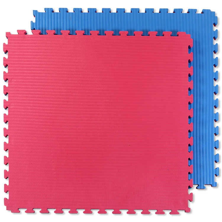 Tatami puzzle StrongGear - soft - Dicke und Farbkombination: 2,5 cm - rot/blau