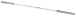 Olympic bar Power - stainless steel