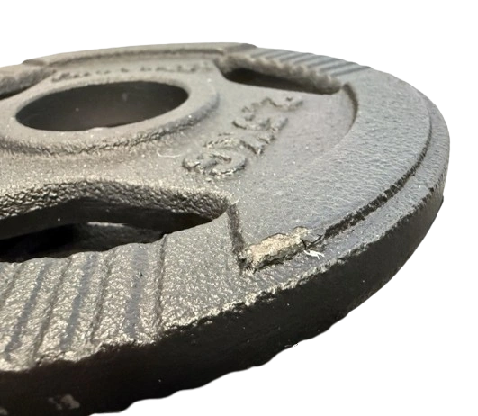 Liatinové Tri-Grip kotúče 2,5 kg - 2. AKOSŤ