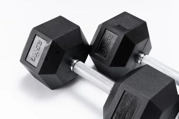 Jednoruční činky Hexagon TrueGrip: sady