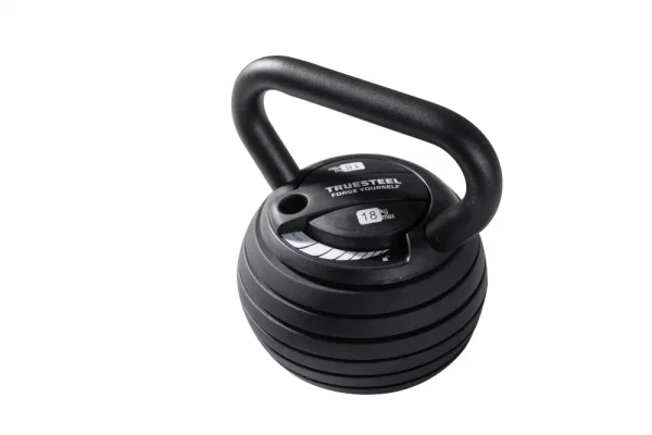 Nastaviteľný Kettlebell protišmykový povrch TrueSteel