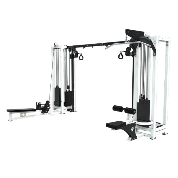 4 Station Pulley Tower - Farbe: Schwarz