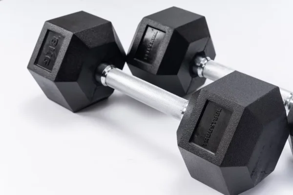 Jednoručné činky Hexagon TrueGrip 1 kg - 47,5 kg - Váha: 6 kg