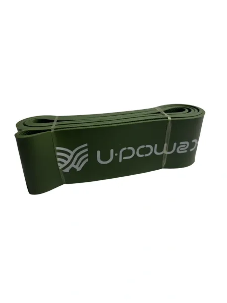 U POWER rubber expanders - Power band Variant: Tmavě zelená 65 mm