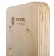 PegBoard wooden climbing wall - Höhe: 120 cm - wooden pattern