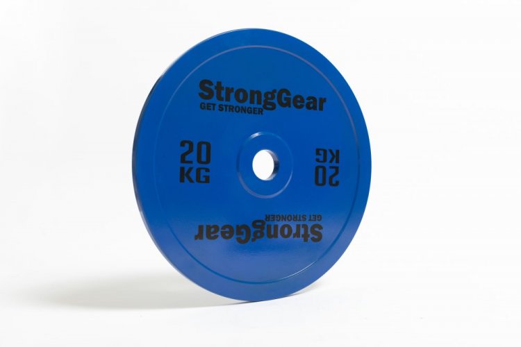 Competition steel plates: 5 - 25 kg - Weight: 10 kg