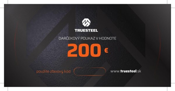Darčekový poukaz 200 EUR