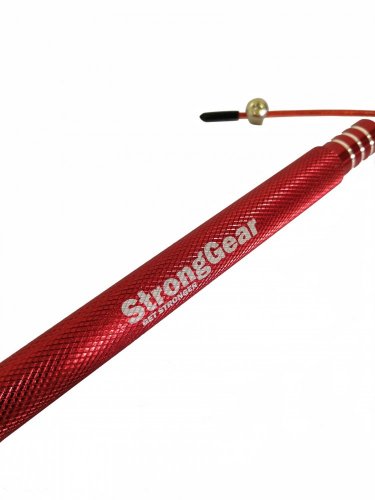Aluminium speed rope - Colour: Red
