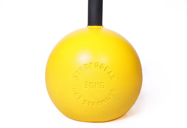 Macebell 30kg žltý z ocele StrongGear
