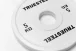 Competition steel plates: 5 - 25 kg - Weight: 5 kg - TRUESTEEL logo