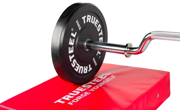 Barbell dropping pads - Colour: Black - 75 x 60 x 15 cm