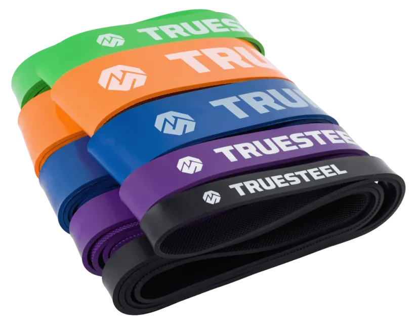 Power Bands - Resistance bands - Power band Variant: Medium Set 3 pcs (Black + Purple + Green)