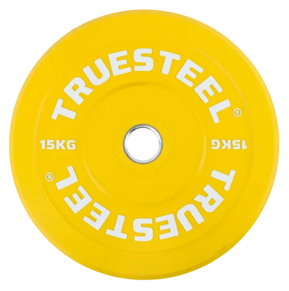 Coloured Bumper Plates - Weight: 15 kg - no logo