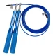 Hliníkové speed rope švihadlo - ergonomické madlo - Farba: Červené