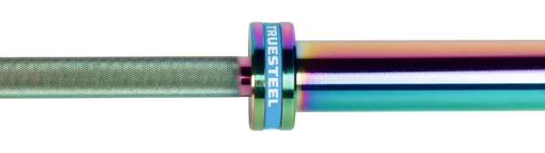 Weightlifting Titan Bar - Zentral Rändeln: Without center knurling
