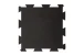Gumová podlaha do fitness - Tloušťka podlahy: 520x520x16 mm, EPDM: 10%, barva: bílá