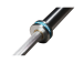 Olympic Weightlifting Bar - Center knurling: With center knurling and TRUESTEEL logo