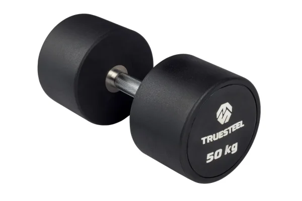 Truesteel TPU dumbbells - Gewicht: 42,5 kg to 50 kg