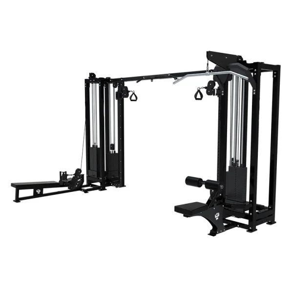 4 Station Pulley Tower - Farbe: Schwarz