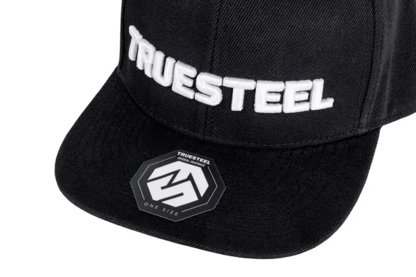 Black Snapback Baseball Cap Truesteel