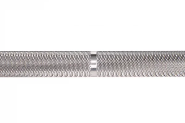 Dámska olympijská os 15 kg 25 mm StrongGear detail vrúbkovanie