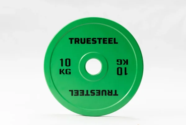 Competition steel plates: 5 - 25 kg - Weight: 15 kg - TRUESTEEL logo