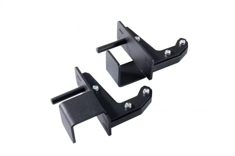 Barbell holders - Dimensions of the steel rod holder: 60 x 60 mm