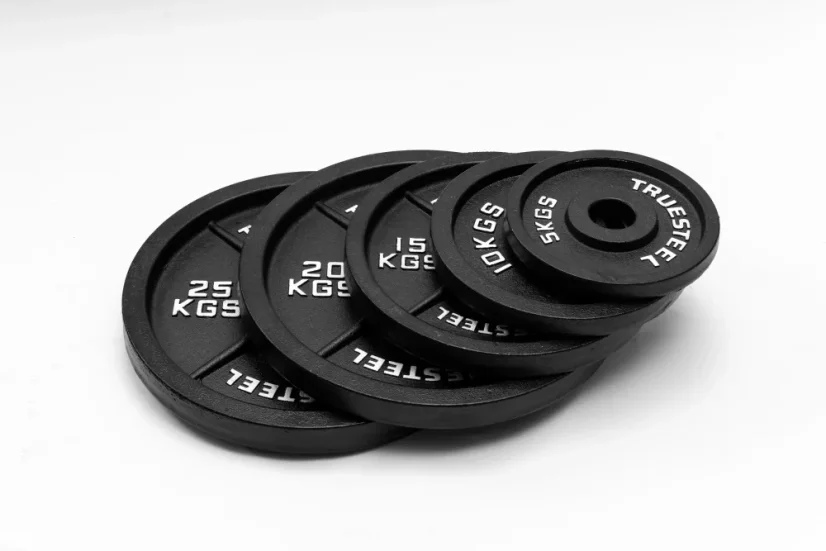 Cast iron weight plates: 5 - 25 kg - Weight: 25 kg