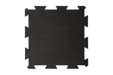 Rubber fitness gym flooring