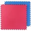 Tatami puzzle StrongGear - měkká - Tloušťka a barevná kombinace: 4 cm - červeno/modrá