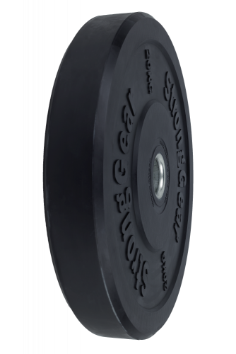 Black Bumper Plates - Gewicht: 20 kg