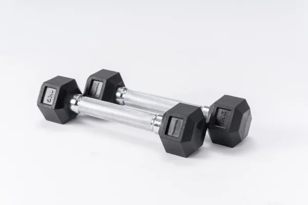 Jednoruční činky Hexagon TrueGrip: sady