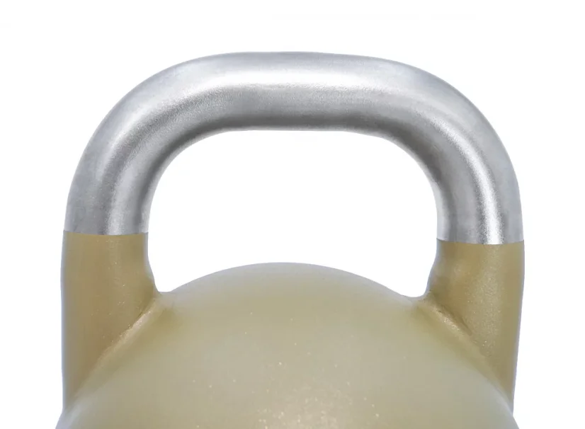 Pretekársky oceľový Kettlebell (farebný 4 kg - 32 kg) - Váha: 4 kg